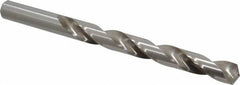 Cleveland - 29/64" 135° High Speed Steel Jobber Drill - Bright Finish, Right Hand Cut, Spiral Flute, Straight Shank, 5-5/8" OAL, Split Point - Americas Industrial Supply