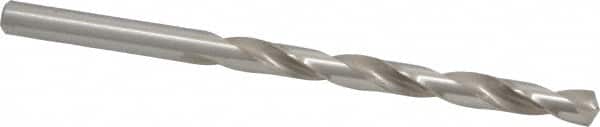 Cleveland - Letter C 135° High Speed Steel Jobber Drill - Bright Finish, Right Hand Cut, Spiral Flute, Straight Shank, 4" OAL, Split Point - Americas Industrial Supply