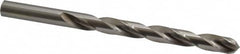 Cleveland - Letter R 135° High Speed Steel Jobber Drill - Bright Finish, Right Hand Cut, Spiral Flute, Straight Shank, 4-3/4" OAL, Split Point - Americas Industrial Supply