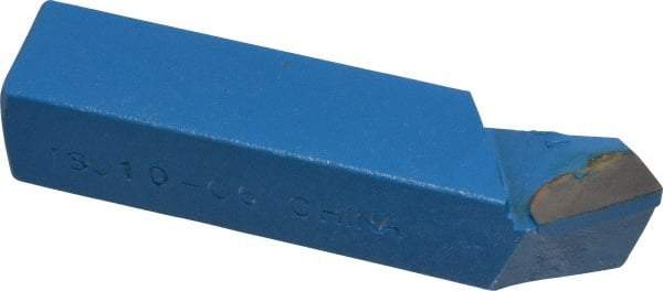 Interstate - 5/8 x 5/8" Shank, Square Shank Boring Single Point Tool Bit - TSC-10, Grade C6 - Exact Industrial Supply