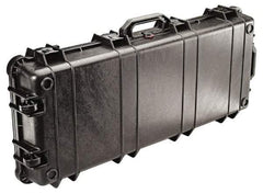 Pelican Products, Inc. - 16" Wide x 16" Deep x 6-1/8" High, Long Gun Case - Black, Plastic - Americas Industrial Supply