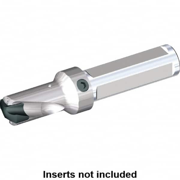 Kennametal - 22.02 to 24mm Diam, 1xD, 24.13mm Max Depth, 1" Shank Diam, 41.5mm Flute, 141.29mm OAL, Replaceable Tip Drill - KSEM0875 Insert, 4 Seat Size, Series KSEM - Americas Industrial Supply