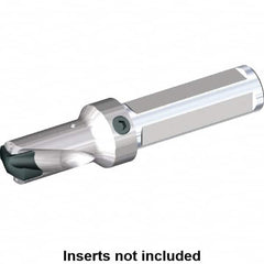 Kennametal - 22.02 to 24mm Diam, 1xD, 24.13mm Max Depth, 1" Shank Diam, 41.5mm Flute, 141.29mm OAL, Replaceable Tip Drill - KSEM0875 Insert, 4 Seat Size, Series KSEM - Americas Industrial Supply