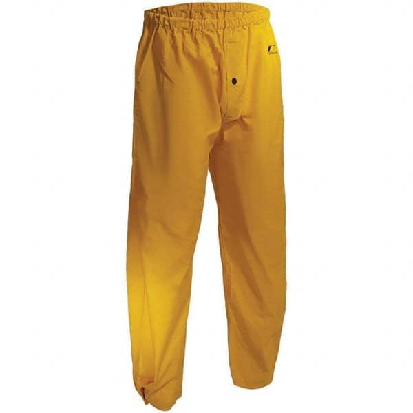 OnGuard - Size M Yellow Rain Pants - Americas Industrial Supply