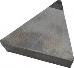 Made in USA - TPG432 Polycrystalline Diamond (PCD) Turning Insert - Uncoated, 60° Triangle, 1/2" Inscr Circle, 3/16" Thick, 1/32" Corner Radius - Americas Industrial Supply
