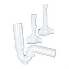 Federal Process - 1-1/2 Inch Pipe, Protect-a-trap Cover - White, PVC - Americas Industrial Supply