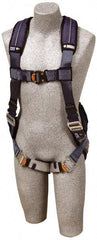 DBI/SALA - 420 Lb Capacity, Size M, Full Body Construction Safety Harness - Polyester Webbing, Quick Connect Leg Strap, Quick Connect Chest Strap - Americas Industrial Supply