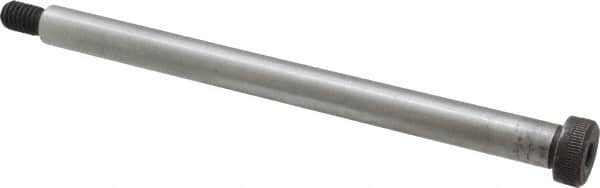 Value Collection - 1/2" Shoulder Diam x 6-1/2" Shoulder Length, 3/8-16 UNC, Hex Socket Shoulder Screw - 4140 Alloy Steel, Uncoated, 5/16" Head Height x 3/4" Head Diam - Americas Industrial Supply