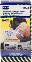 North - Facepiece Alcohol Wipes - Individually Wrapped - Americas Industrial Supply