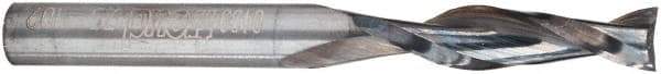 Freud - 1/4" Cutting Diam x 1" Length of Cut, 2 Flute, Upcut Spiral Router Bit - Solid Carbide, 2-1/2" OAL x 1/4" Shank Diam, Cut-Out - Americas Industrial Supply