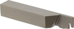 Iscar - External Thread, 1" Max Depth of Cut, 0.146" Min Groove Width, 4-1/2" OAL, Left Hand Indexable Grooving Cutoff Toolholder - 3/4" Shank Height x 3/4" Shank Width, TAG Insert Style, TGT Toolholder Style, Series Tang-GripIQ - Americas Industrial Supply
