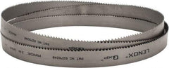 Lenox - 4 to 6 TPI, 11' 6" Long x 1-1/4" Wide x 0.042" Thick, Welded Band Saw Blade - Bi-Metal, Toothed Edge, Raker Tooth Set, Flexible Back, Contour Cutting - Americas Industrial Supply