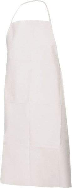 PRO-SAFE - Size S Film Laminate Chemical Resistant Coveralls - White, Zipper Closure, Elastic Cuffs, Elastic Ankles, Serged Seams, ISO Class 5 - Americas Industrial Supply