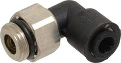 Legris - 6mm Outside Diam, 1/4 BSPP, Nylon Push-to-Connect Tube Male Swivel Elbow - 290 Max psi, Tube to Male BSPP Connection, Buna Nitrile O-Ring - Americas Industrial Supply