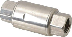 Legris - 3/8" Stainless Steel Check Valve - Unidirectional, FNPT x FNPT, 580 WOG - Americas Industrial Supply