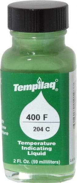 Tempil - 400°F Temp Indicating Liquid - 2 Ounce Container, 204°C - Americas Industrial Supply