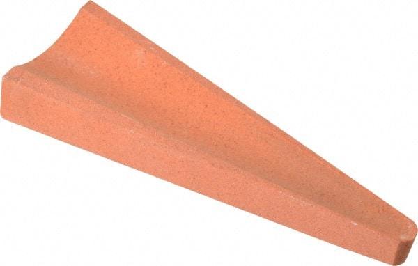 Norton - 6" Long x 2" Diam x 1/2" Thick, Aluminum Oxide Sharpening Stone - Round, Fine Grade - Americas Industrial Supply