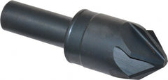 M.A. Ford - 7/8" Head Diam, 1/2" Shank Diam, 6 Flute 82° High Speed Steel Countersink - Americas Industrial Supply