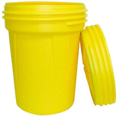 Eagle - 30 Gallon Closure Capacity, Screw On Closure, Yellow Lab Pack - 5 Gallon Container, Polyethylene, 396 Lb. Capacity, UN 1H2/X120/S; UN 1H2/Y180/S Listing - Americas Industrial Supply
