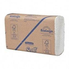 Scott - 1 Ply White Multi-Fold Paper Towels - 9-1/4" Wide - Americas Industrial Supply