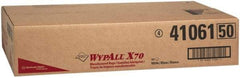 WypAll - X70 Dry Shop Towel/Industrial Wipes - 29-3/4" x 16" Sheet Size, White - Americas Industrial Supply