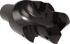 Allied Machine and Engineering - AND10050, MS 33649, SAE AS5202 Standard, 1-5/16-12, 16 Tube Dash Number, 60° Porting Angle, 1.336" Pilot Diam, 1-1/4" Shank Diam, Indexable Spade Blade Insert Porting Tool - 2 Porting Inserts, 5.046" Overall Length - Americas Industrial Supply