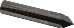 Accupro - 3/4" Diam 2 Flute Single End Solid Carbide Chamfer Mill - Americas Industrial Supply