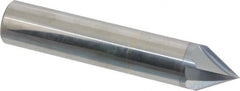 Accupro - 3/4" Diam 4 Flute Single End Solid Carbide Chamfer Mill - Americas Industrial Supply