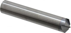 Accupro - 3/4" Diam 4 Flute Single End Solid Carbide Chamfer Mill - Americas Industrial Supply