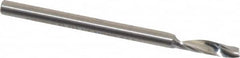 Onsrud - 1/8" Cutting Diam x 1/2" Length of Cut, 1 Flute, Upcut Spiral Router Bit - Uncoated, Right Hand Cut, Solid Carbide, 2" OAL x 1/8" Shank Diam, Single Edge, 21° Helix Angle - Americas Industrial Supply