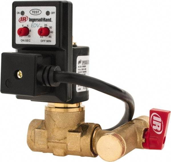 Ingersoll-Rand - Electronic Condensate Drain Valve - For Use with Type 30 Compressor - Americas Industrial Supply