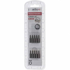 Wiha - 1/4" Drive IP8 Torx Plus Screwdriver Bit - 1" OAL, Insert Bit - Americas Industrial Supply