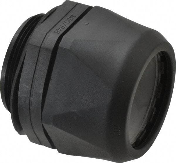 Murrplastik - 2" Trade, Nylon Compression Straight Liquidtight Conduit Connector - Noninsulated - Americas Industrial Supply