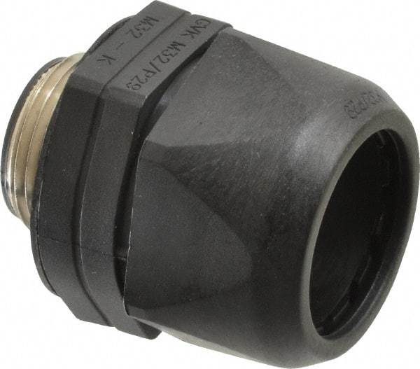 Murrplastik - 1" Trade, Nylon Compression Straight Liquidtight Conduit Connector - Noninsulated - Americas Industrial Supply