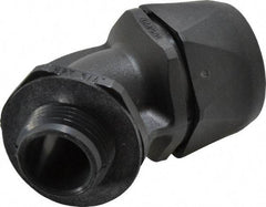 Murrplastik - 3/4" Trade, Nylon Compression Angled Liquidtight Conduit Connector - Noninsulated - Americas Industrial Supply