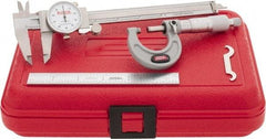 SPI - 3 Piece, Machinist Caliper and Micrometer Tool Kit - Americas Industrial Supply