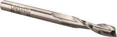 Onsrud - 1/4" Cutting Diam x 1" Length of Cut, 2 Flute, Upcut Spiral Router Bit - Uncoated, Right Hand Cut, High Speed Steel, 3" OAL x 1/4" Shank Diam, Double Edge, 19 to 32° Helix Angle - Americas Industrial Supply