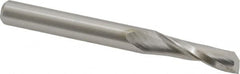 Onsrud - 5/16" Cutting Diam x 1" Length of Cut, 1 Flute, Upcut Spiral Router Bit - Uncoated, Right Hand Cut, High Speed Steel, 3" OAL x 5/16" Shank Diam, Single Edge, 19 to 32° Helix Angle - Americas Industrial Supply