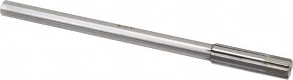 Made in USA - 0.54" Carbide-Tipped 6 Flute Chucking Reamer - Americas Industrial Supply