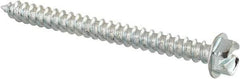 Value Collection - #12 Hex Washer Head Slotted Sheet Metal Screw - Steel, 2-1/2" Length Under Head, Grade 2 - Americas Industrial Supply