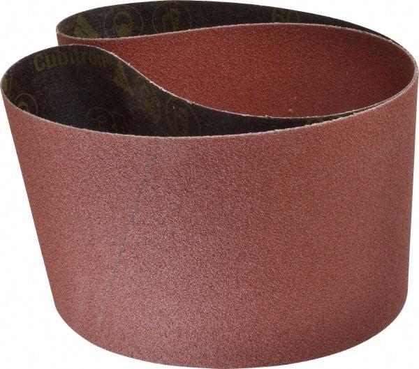 3M - 6" Wide x 48" OAL, 60 Grit, Ceramic Abrasive Belt - Ceramic, Medium, Coated, YN Weighted Cloth Backing, Wet/Dry, Series 963G - Americas Industrial Supply