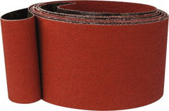 3M - 3" Wide x 132" OAL, 60 Grit, Ceramic Abrasive Belt - Ceramic, Medium, Coated, YF Weighted Cloth Backing, Wet/Dry, Series 777F - Americas Industrial Supply