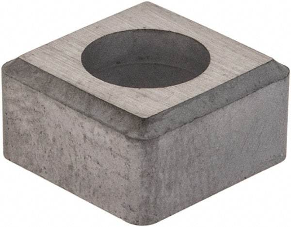 Walter - 1/2" Inscribed Circle, Square Shim for Indexables - 1/4" Thick, ISSN Shim Style, Negative Rake, Left Hand Cut - Americas Industrial Supply