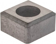 Walter - 1/2" Inscribed Circle, Square Shim for Indexables - 1/4" Thick, ISSN Shim Style, Negative Rake, Left Hand Cut - Americas Industrial Supply