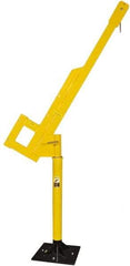 Gemtor - Confined Space Entry & Retrieval Bases & Booms Type: Fixed Davit w/Rotating Boom Maximum Height (Inch): 89 - Americas Industrial Supply