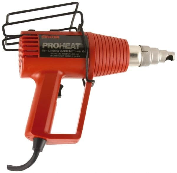 Master Appliance - 130 to 1,000°F Heat Setting, 16 CFM Air Flow, Heat Gun - 120 Volts, 11 Amps, 1,300 Watts, 6' Cord Length - Americas Industrial Supply