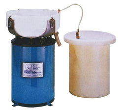 Bel-Air Finishing Supply - 1/10 hp, Vibratory Tumbler - Adjustable Amplitude, Flow Through Drain - Americas Industrial Supply