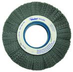 6" Diameter - 2" Arbor Hole - Abrasive Nylon Straight Nylox Wheel - Americas Industrial Supply