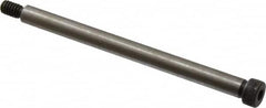 Value Collection - 5/16" Shoulder Diam x 4" Shoulder Length, 1/4-20 UNC, Hex Socket Shoulder Screw - 4140 Alloy Steel, Uncoated, 7/32" Head Height x 7/16" Head Diam - Americas Industrial Supply
