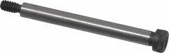 Value Collection - 1/4" Shoulder Diam x 2-1/4" Shoulder Length, #10-24 UNC, Hex Socket Shoulder Screw - 4140 Alloy Steel, Uncoated, 3/16" Head Height x 3/8" Head Diam - Americas Industrial Supply